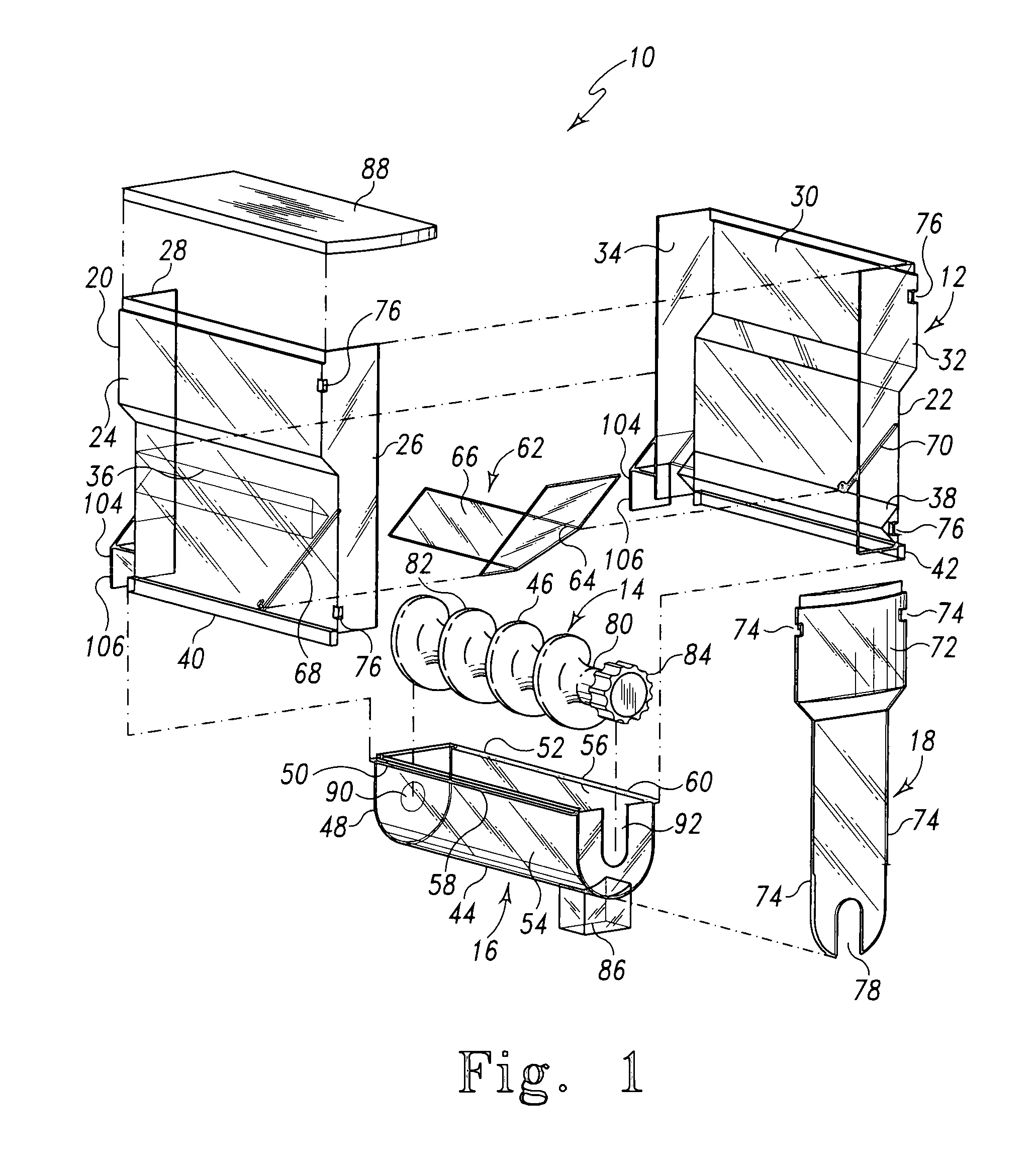 Dispenser for solid flowable bulk material