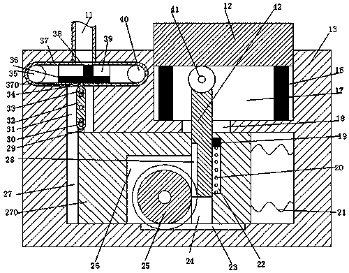 Organic-fertilizer collecting extracting device