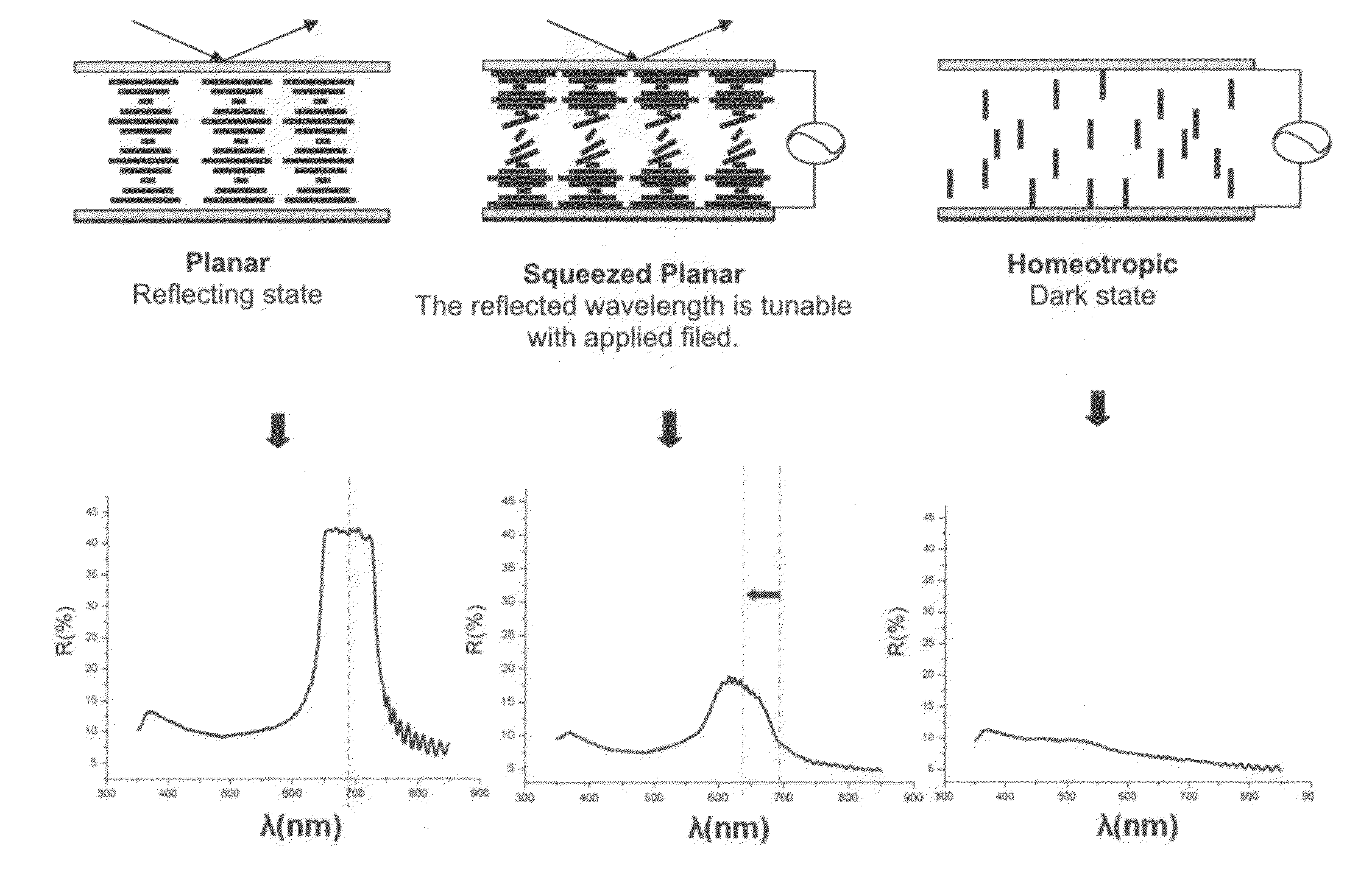 Cholesteric liquid crystal light modulators