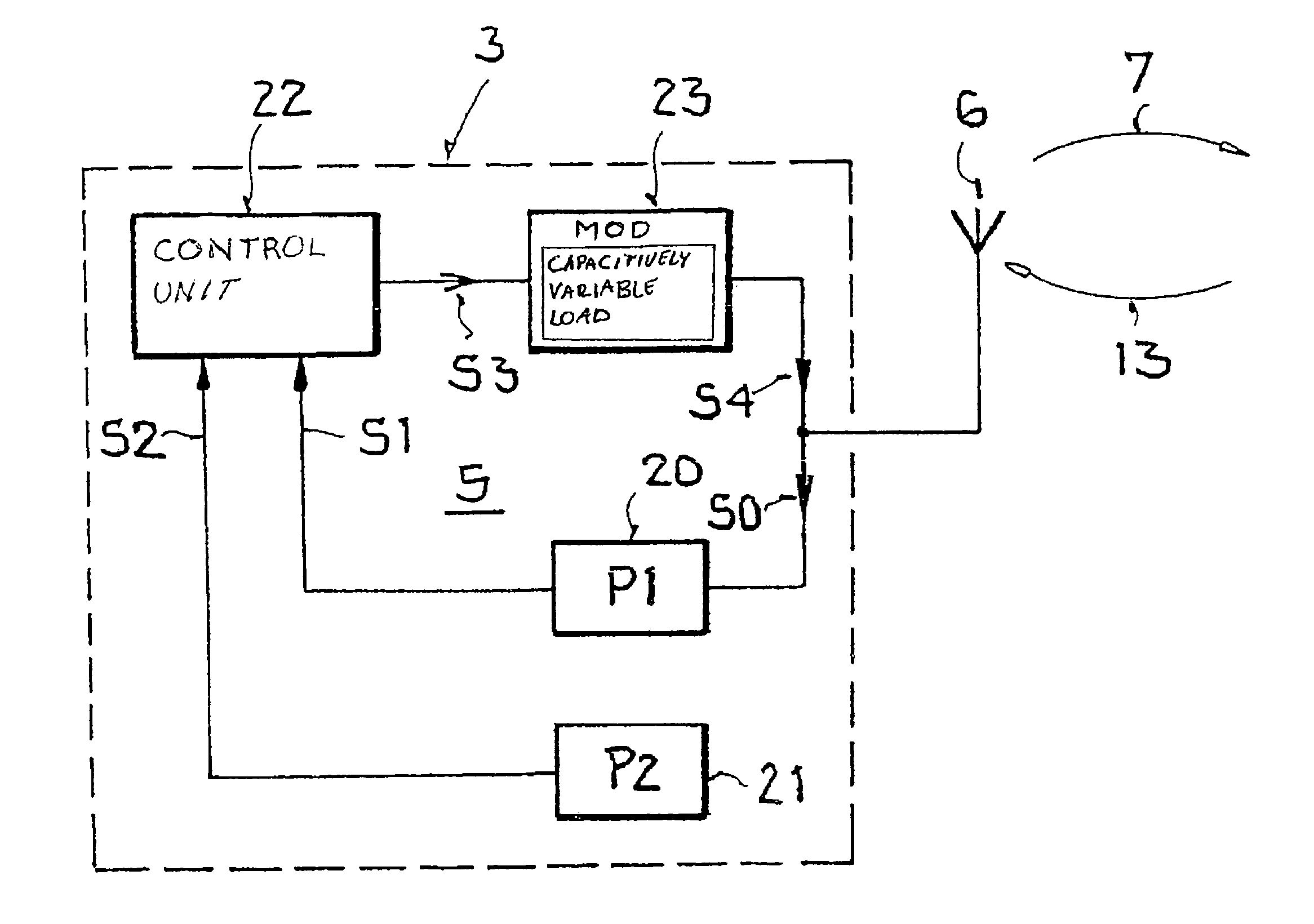 Backscatter transponder