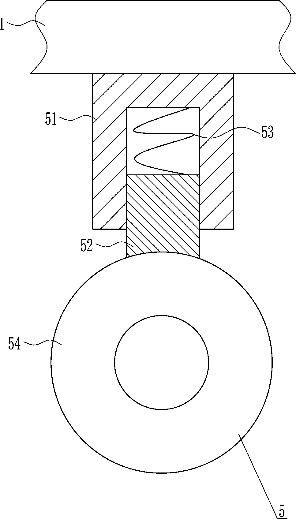 A dense-mesh net fast winding device for environmental protection on building construction sites