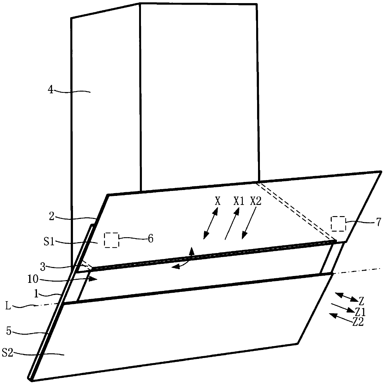 Side suction range hood and smoke control method thereof