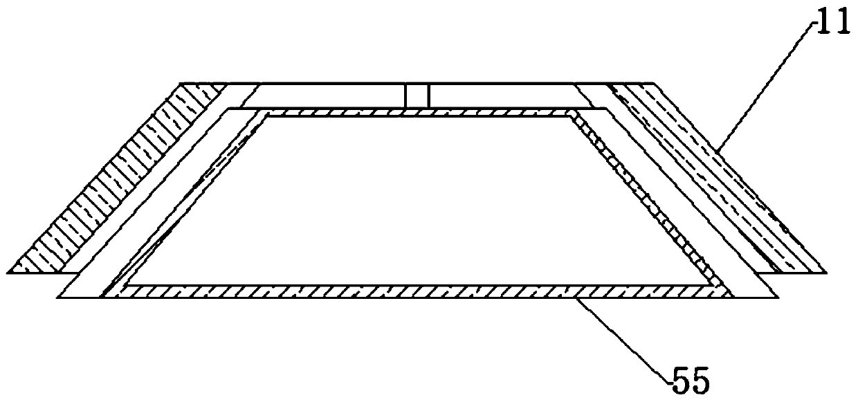 Built-in water level and flow detection component of water pump and usage method thereof