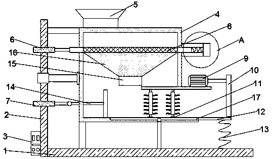 Supplying mechanism for lithium battery plastic-coating equipment