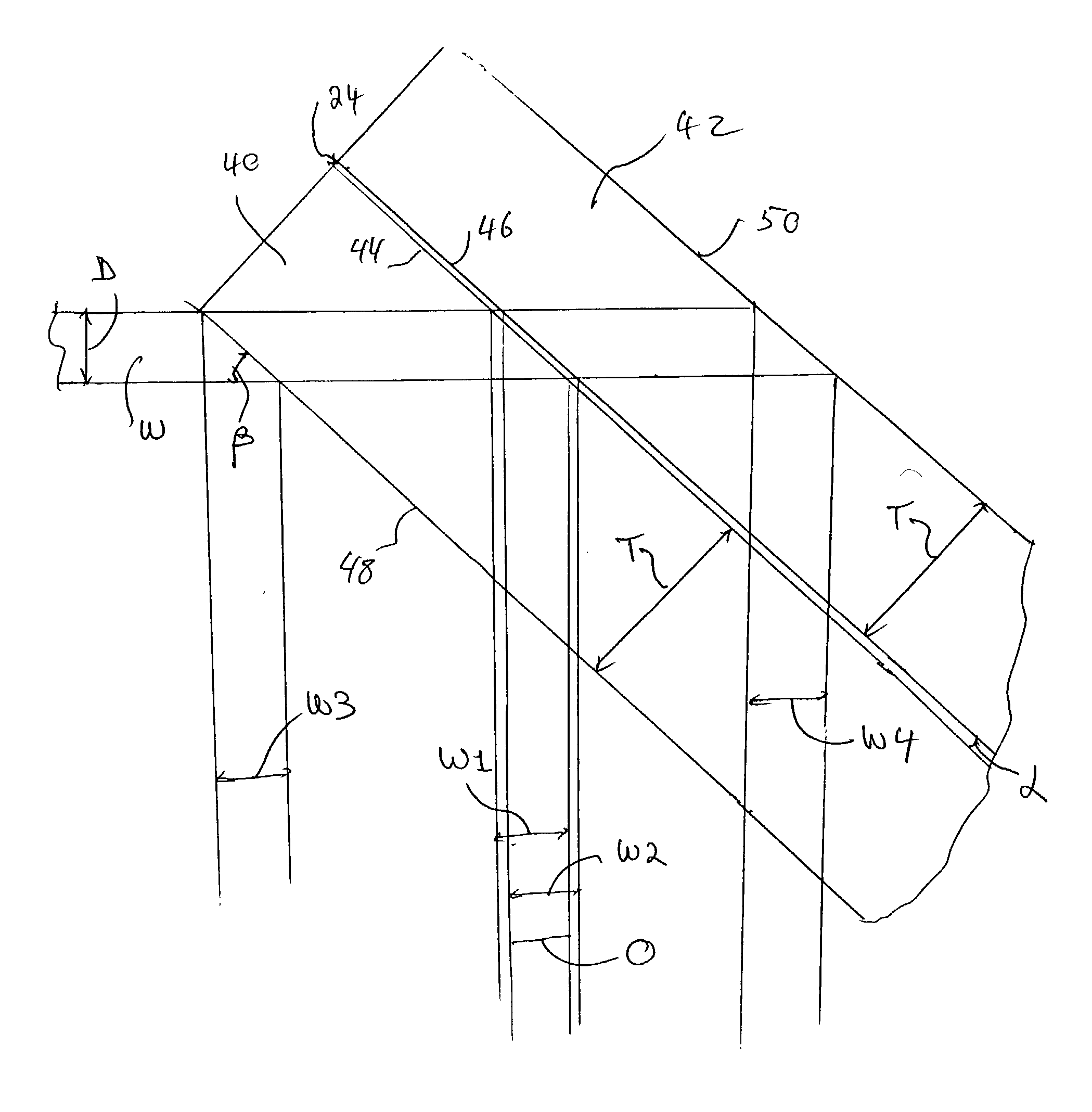 Small-beam lateral-shear interferometer