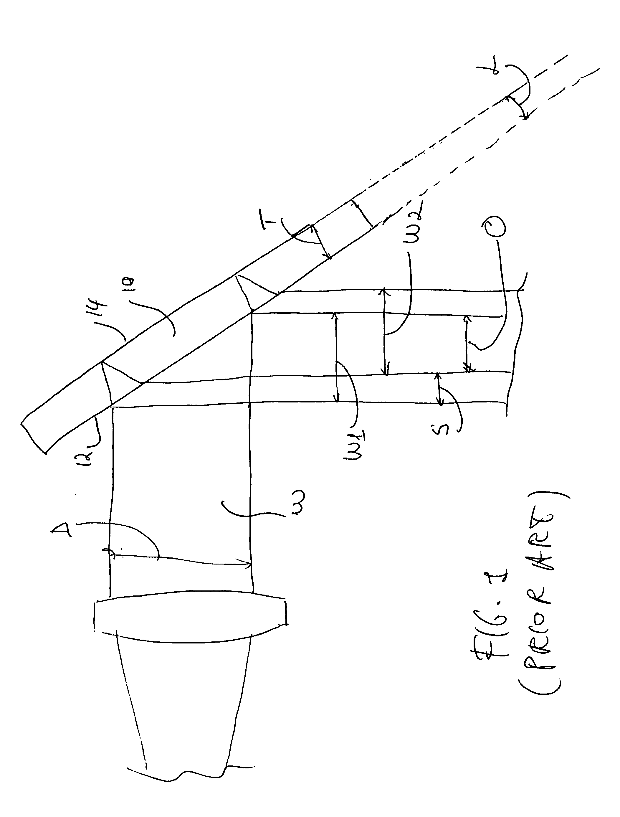 Small-beam lateral-shear interferometer