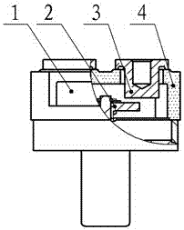 A non-polar arc extinguishing system for high voltage DC contactor