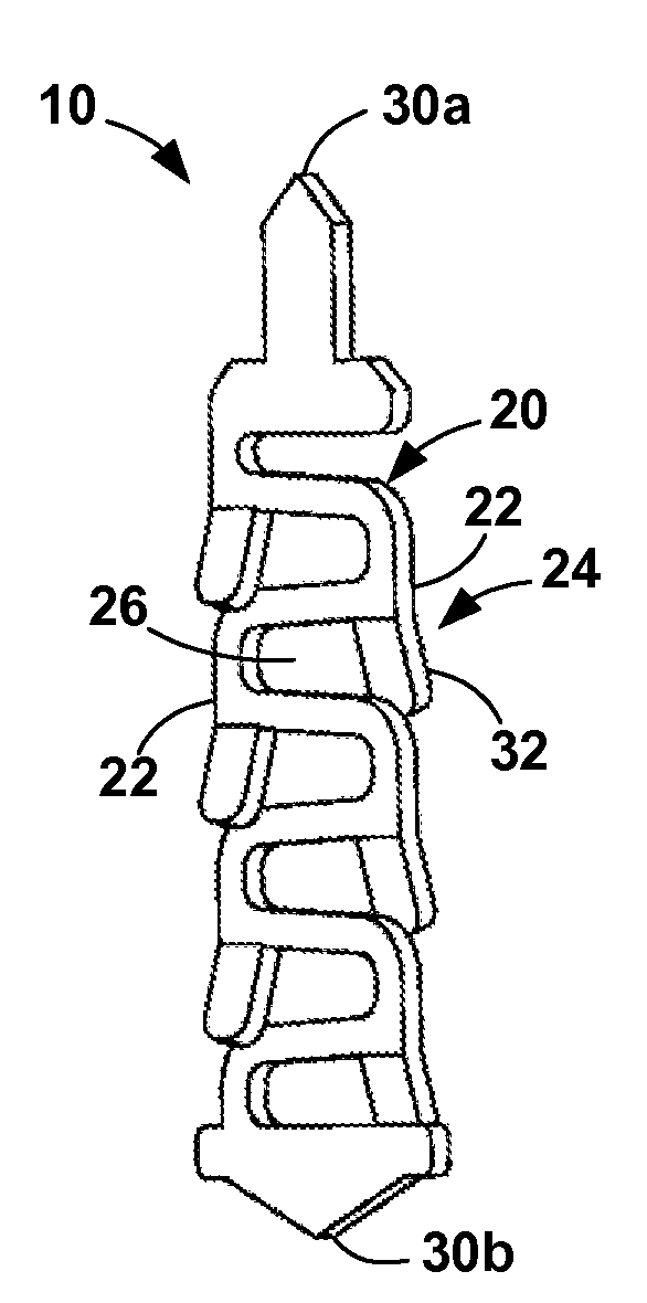 Compliant electrical contact and assembly