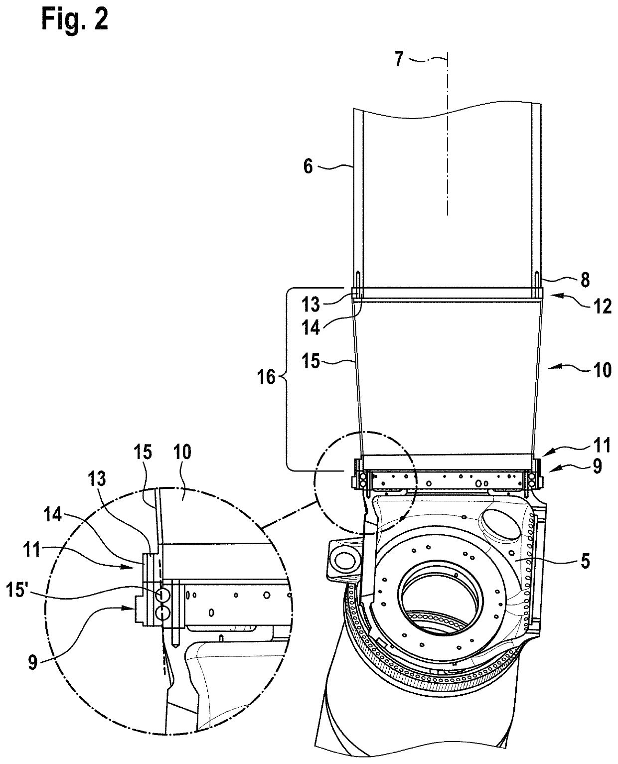 Blade adapter for wind turbines