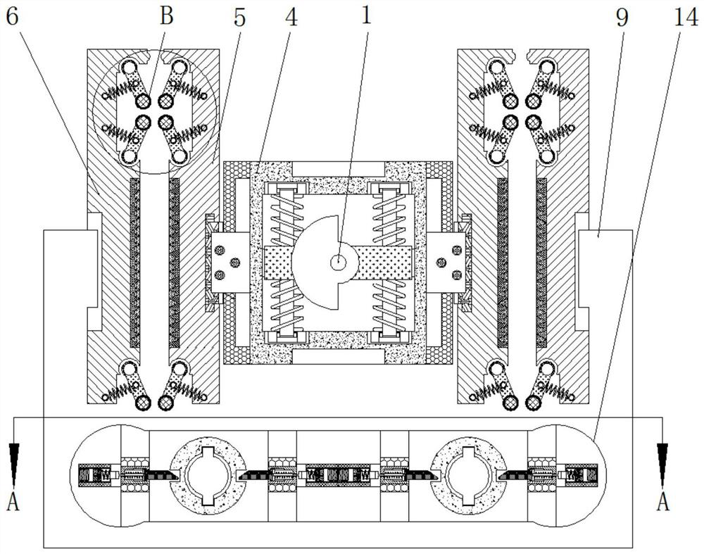 Efficient and energy-saving textile fabric pretreatment auxiliary equipment