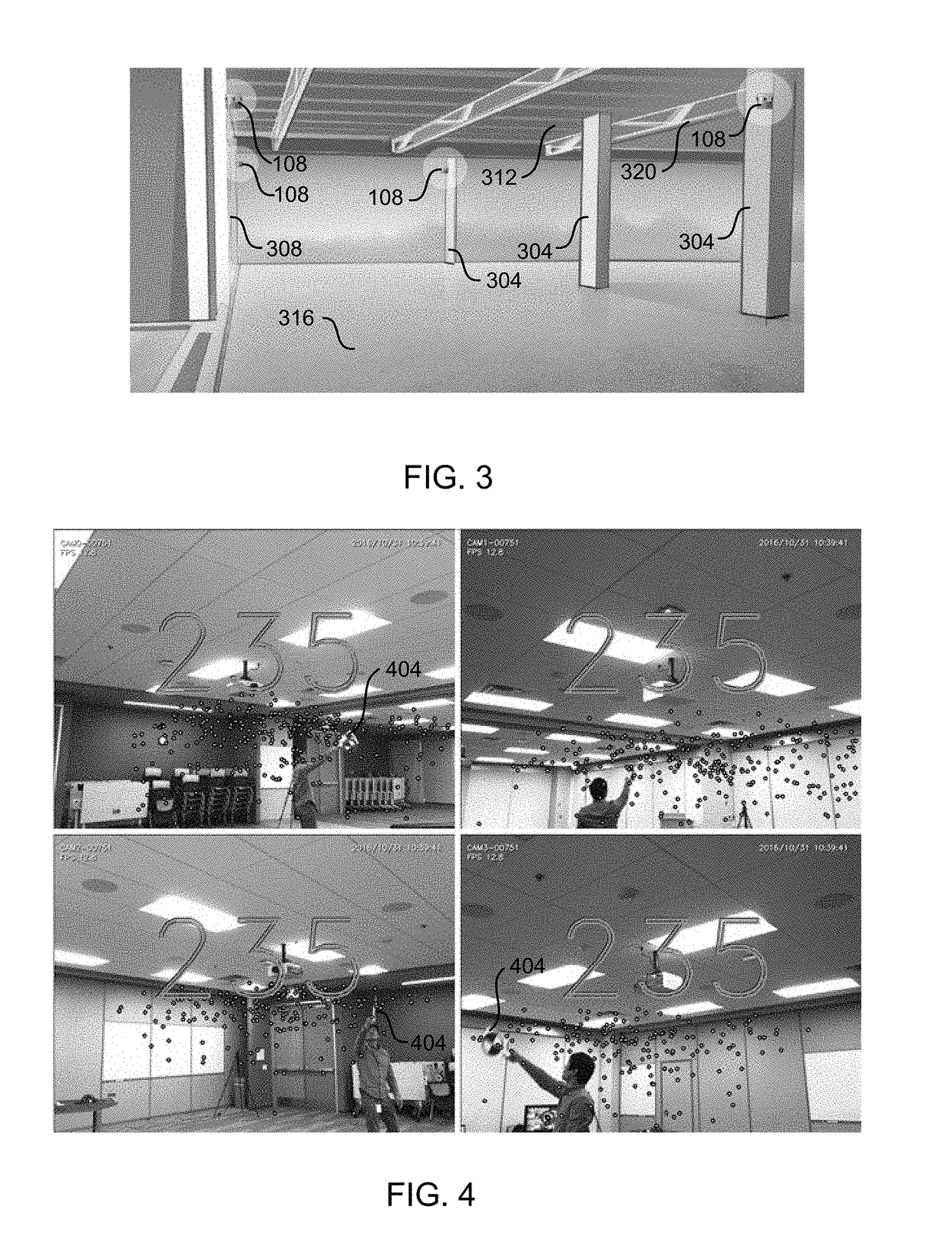 Infrastructure positioning camera system