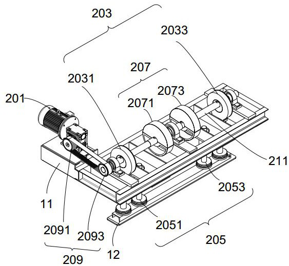 Detachable needling structure, flat needling module and special-shaped needling machine