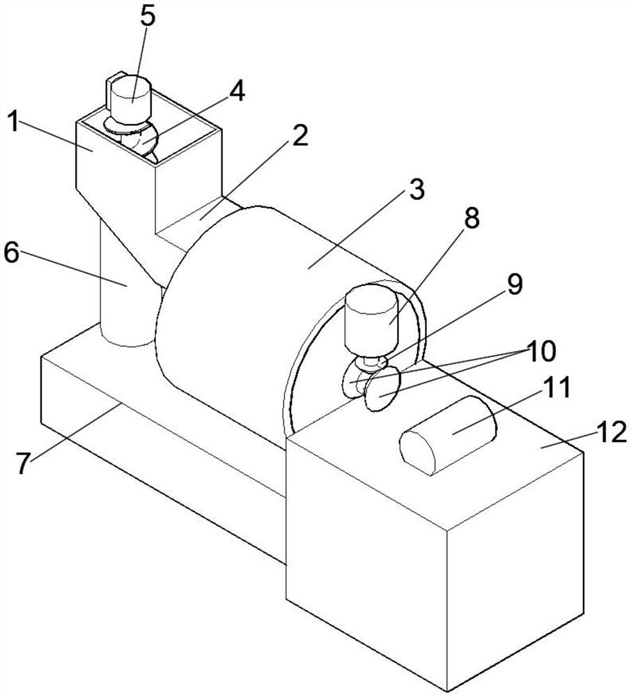 Screening device for coal mining