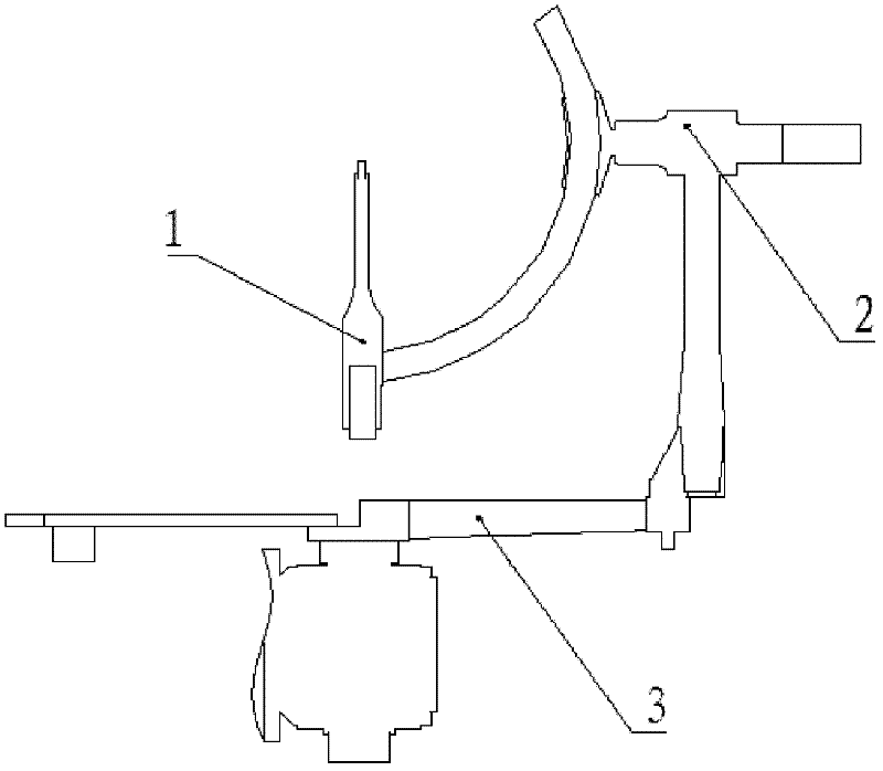 Simulation apparatus of pitching/jawing/rolling over three-freedom degree forced movement of aircraft