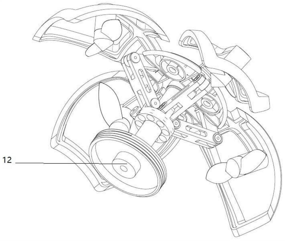 A projectile-rotor autonomously deployable unmanned aerial vehicle