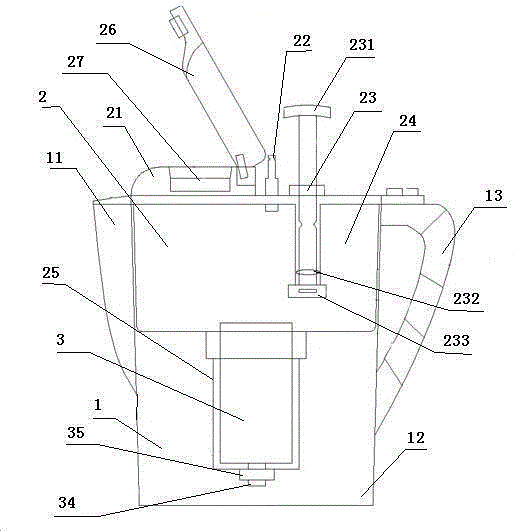 Portable water jug capable of realizing purification, activation, benefit production and energy generation, and filter core thereof