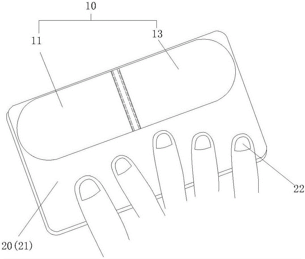 Tablet mouse and using method thereof