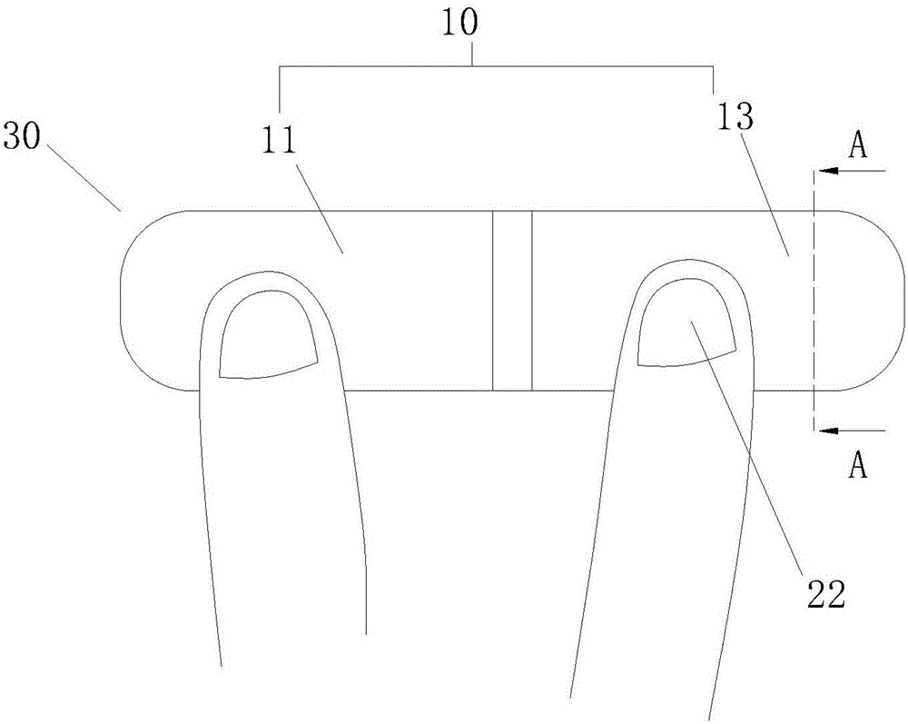 Tablet mouse and using method thereof