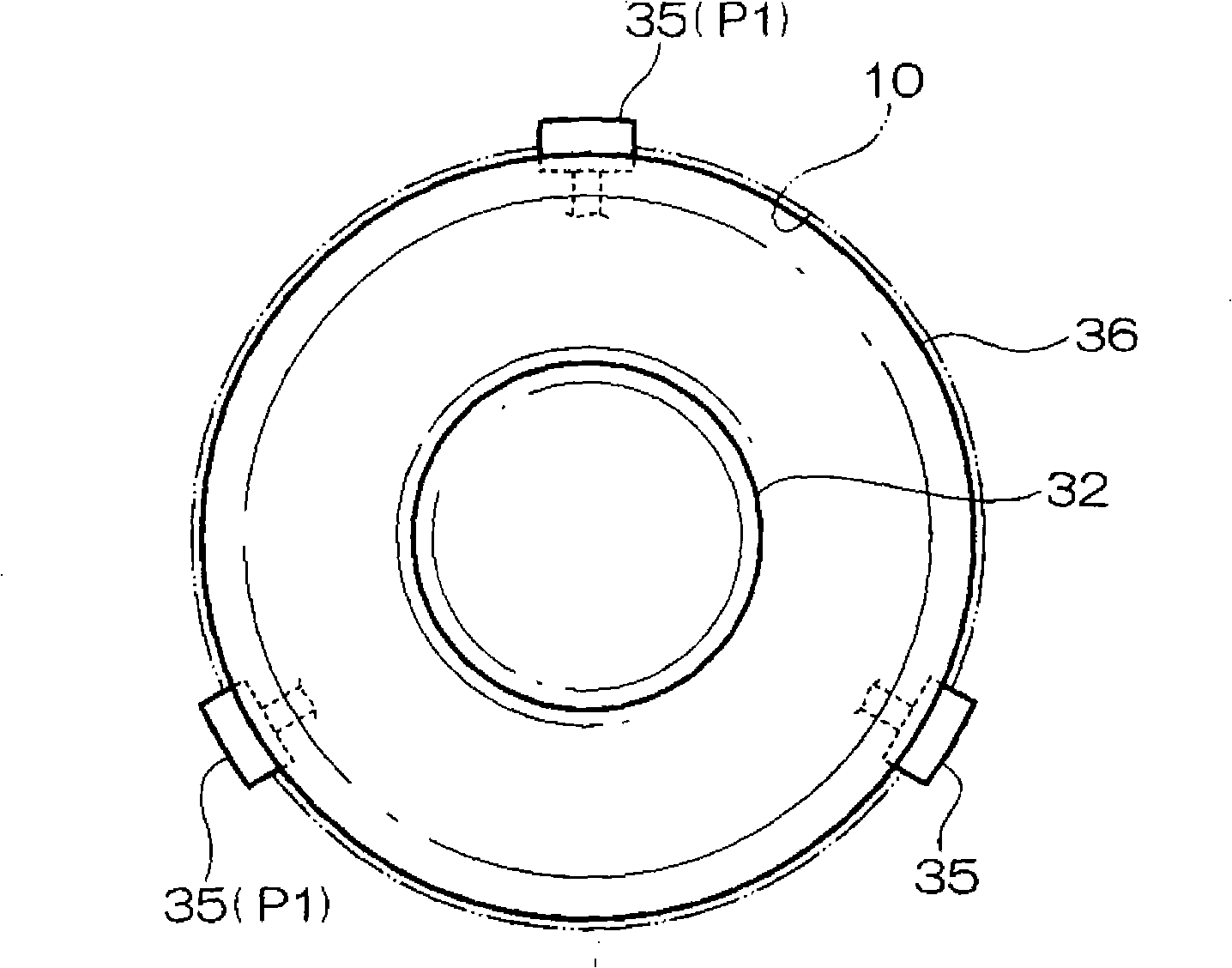 Bobbin fixing device and bobbin removing device