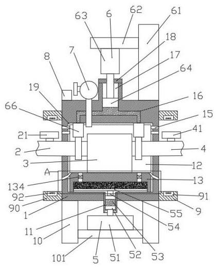 An explosion-proof electronically controlled hydraulic actuator and its working method