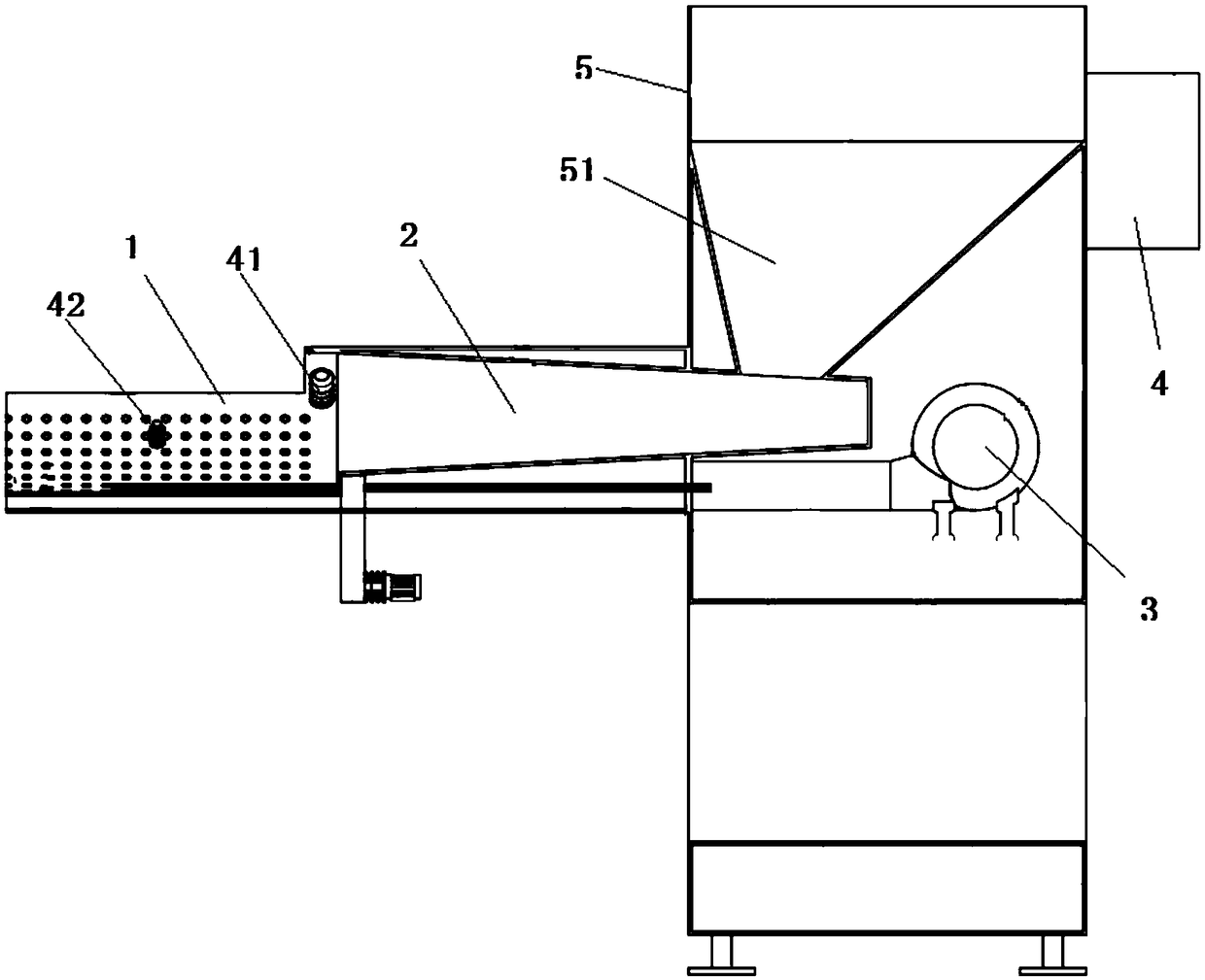 Vibration feeding burner and its control method