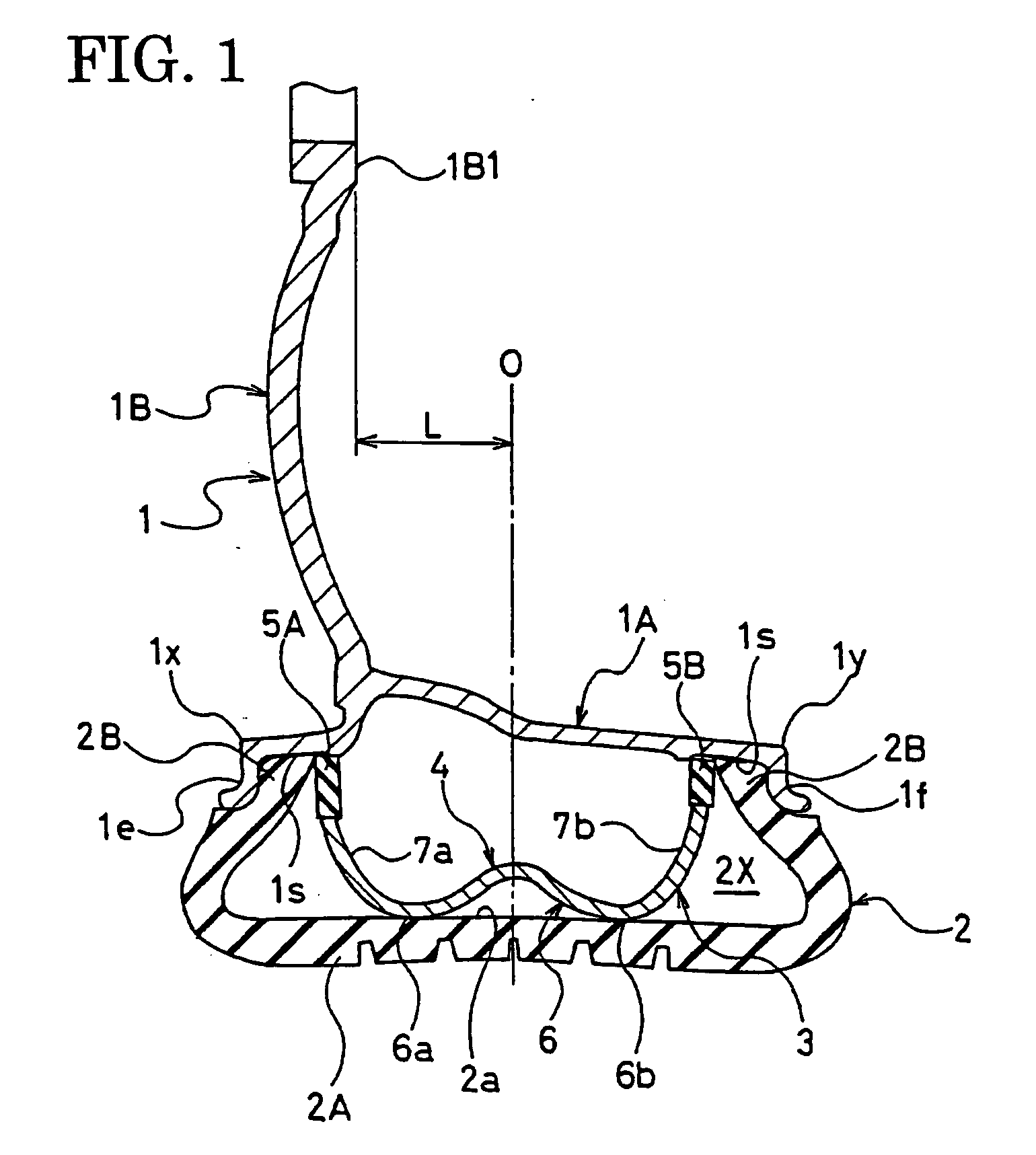 Tire/wheel assembly and run-flat support member