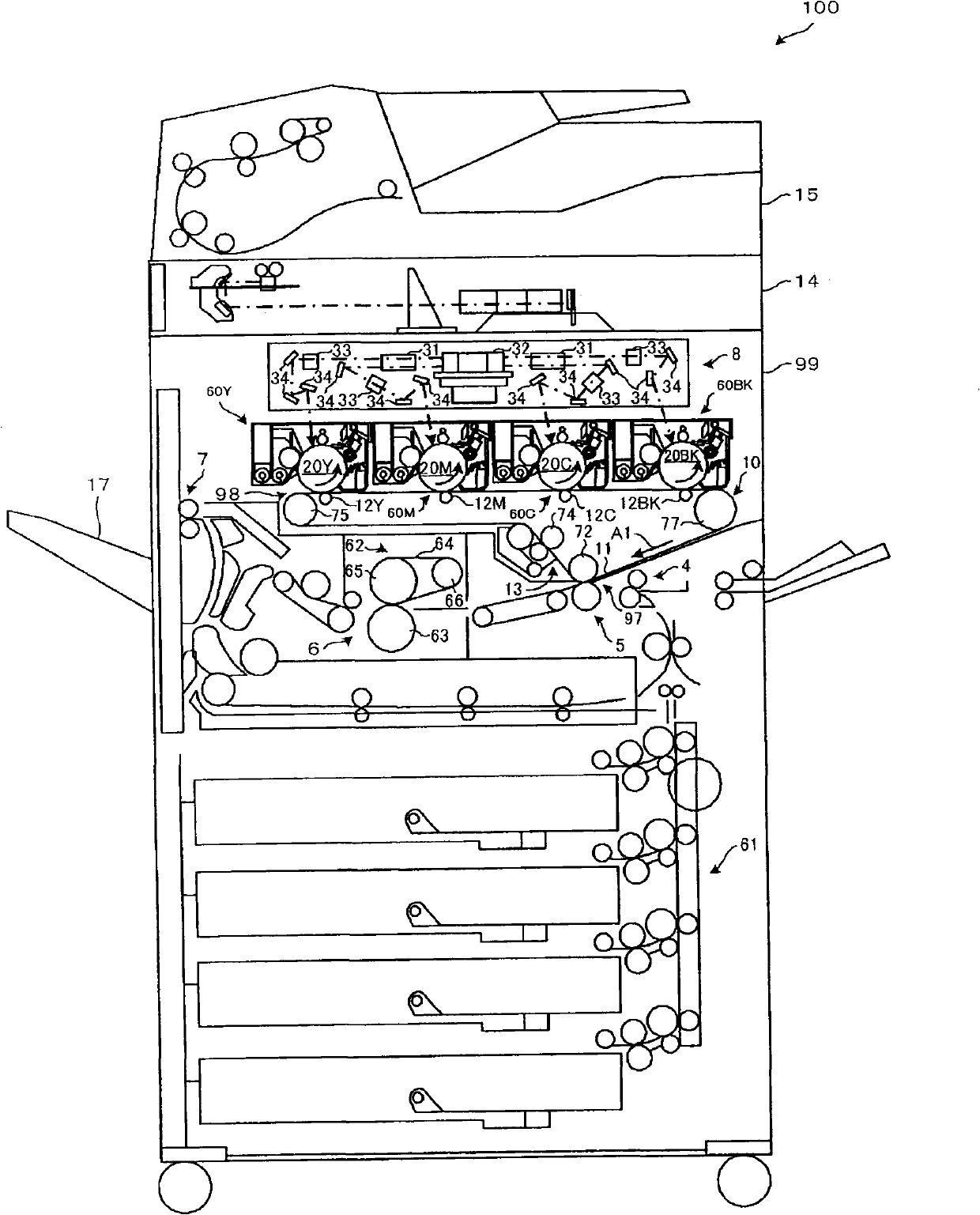 Protecting agent-supplying device, process cartridge, image forming apparatus and image forming method