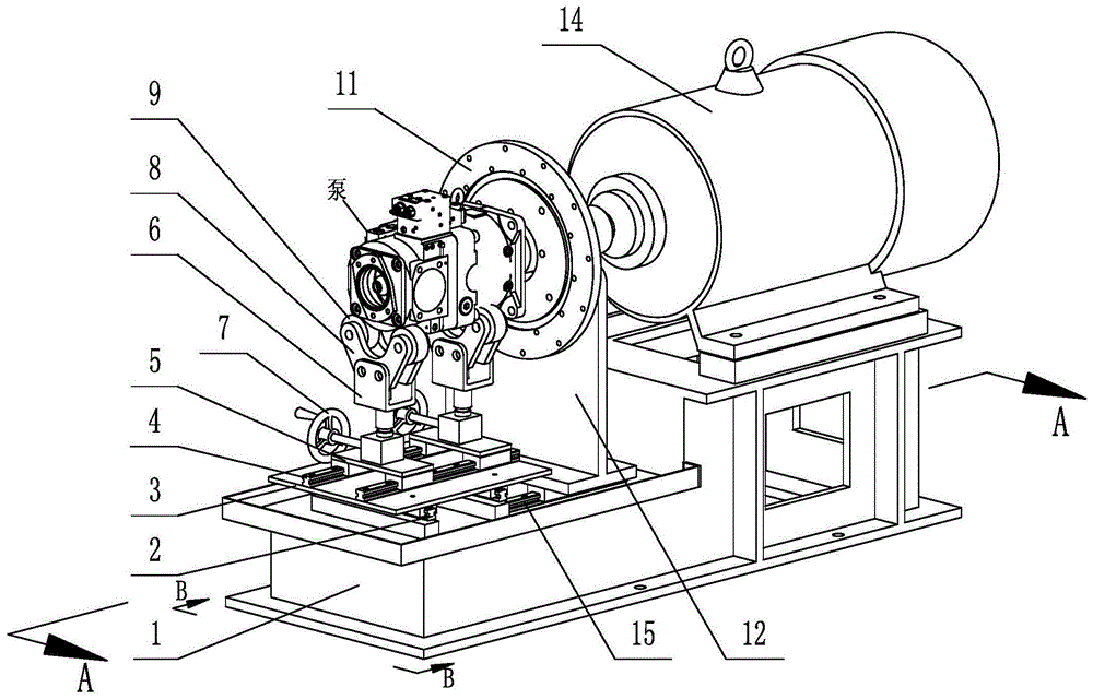 A pump installation tooling platform