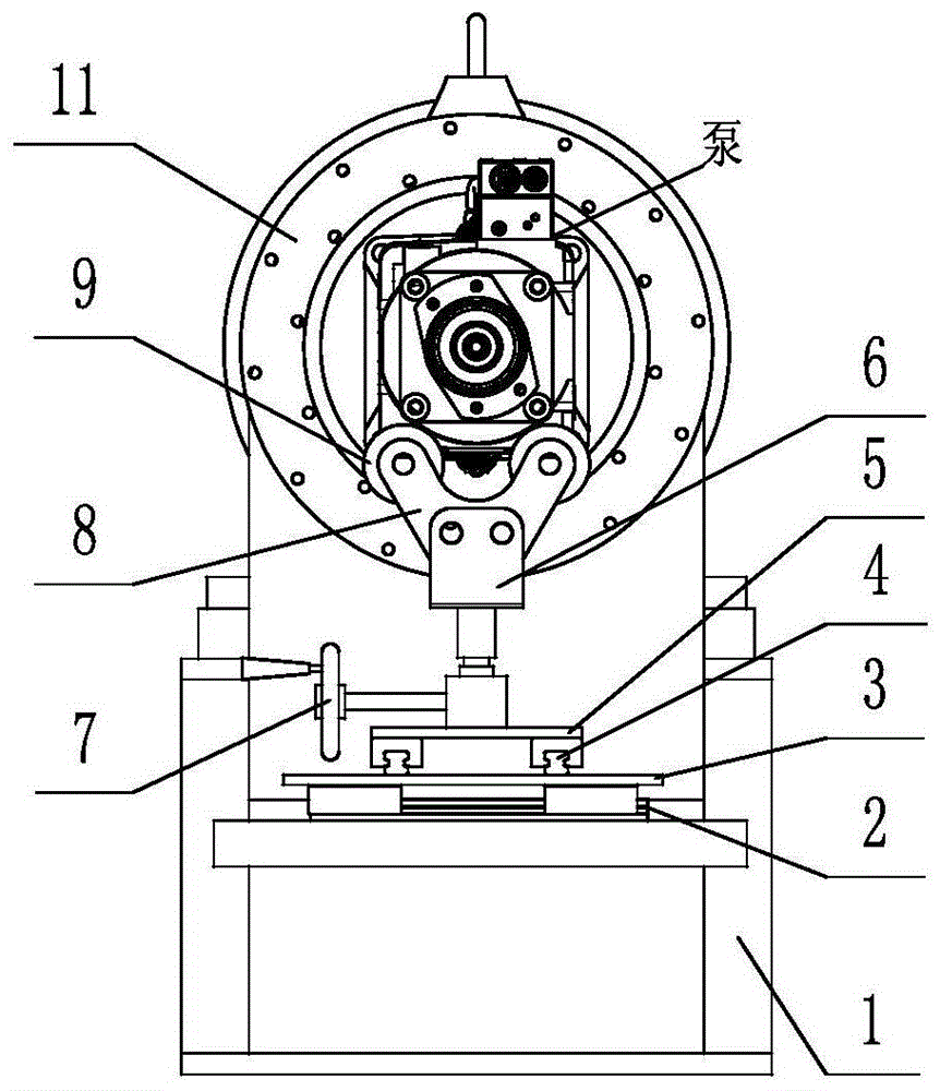 A pump installation tooling platform