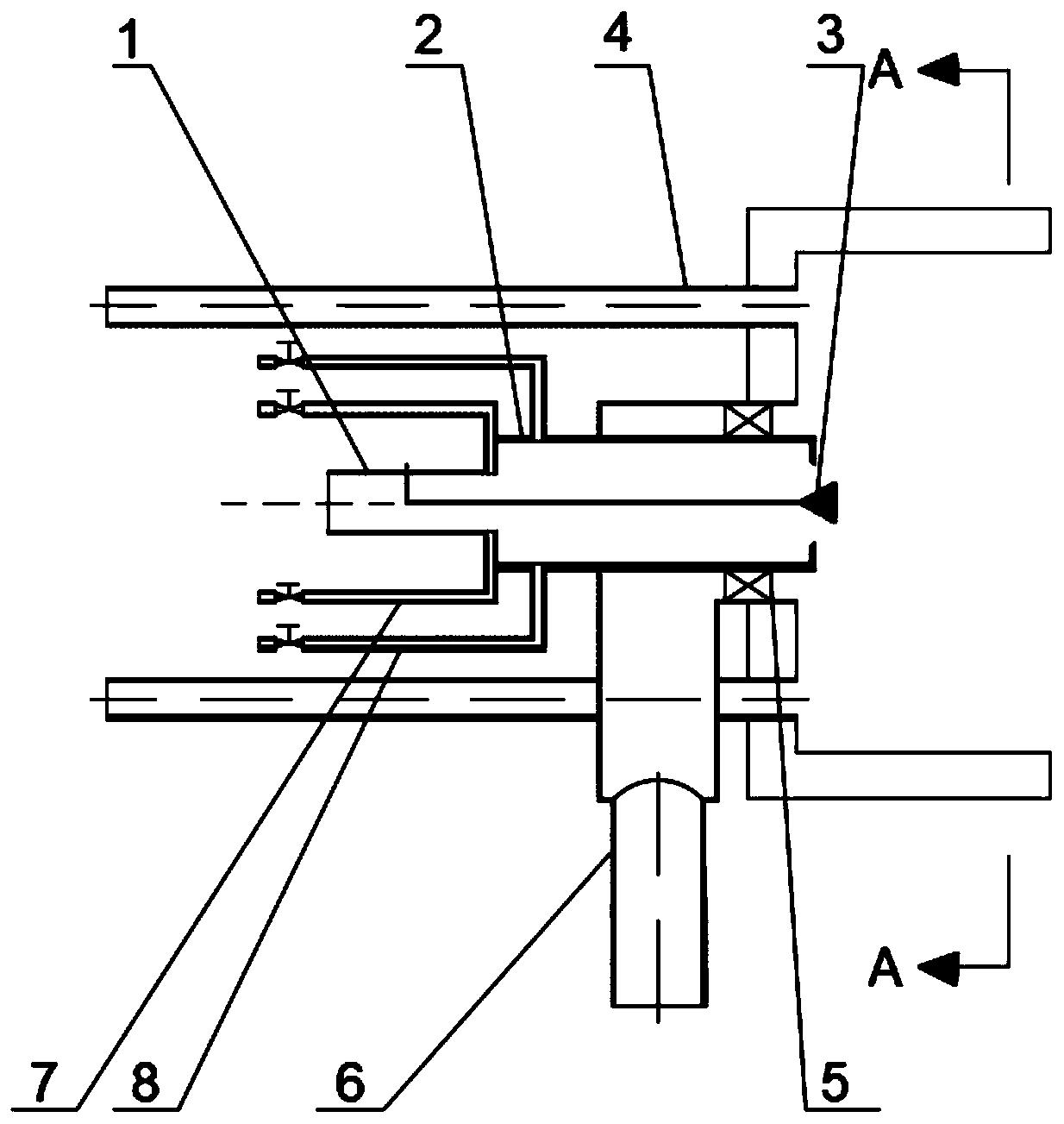 Flameless combustor with oscillating cavity fire stabilizing device