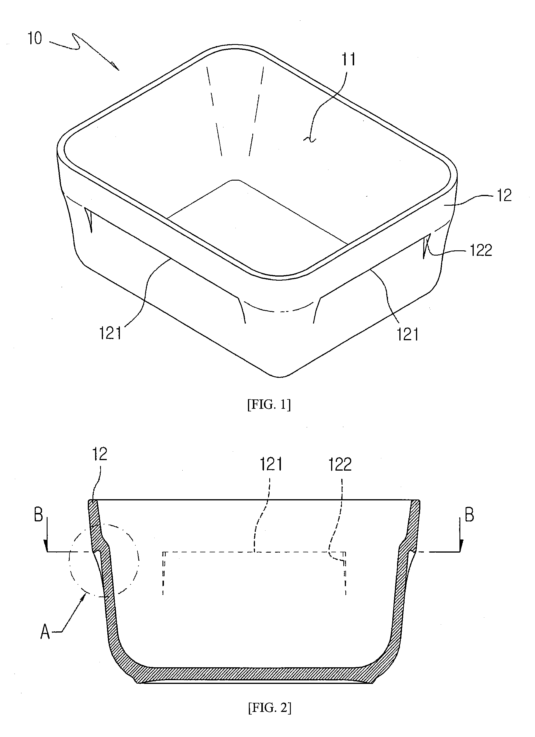 Airtight container for keeping food