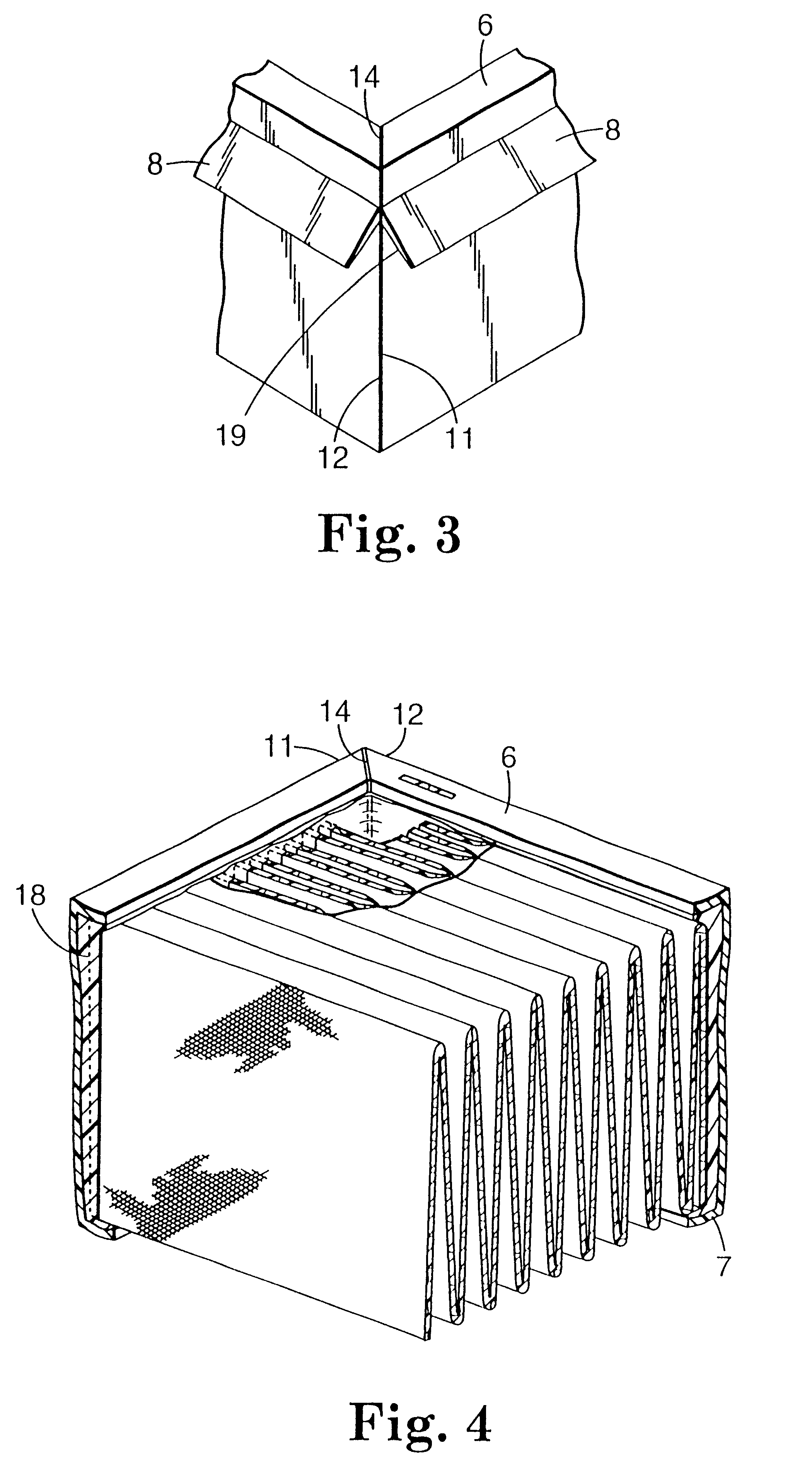 Extruded profile filter framing