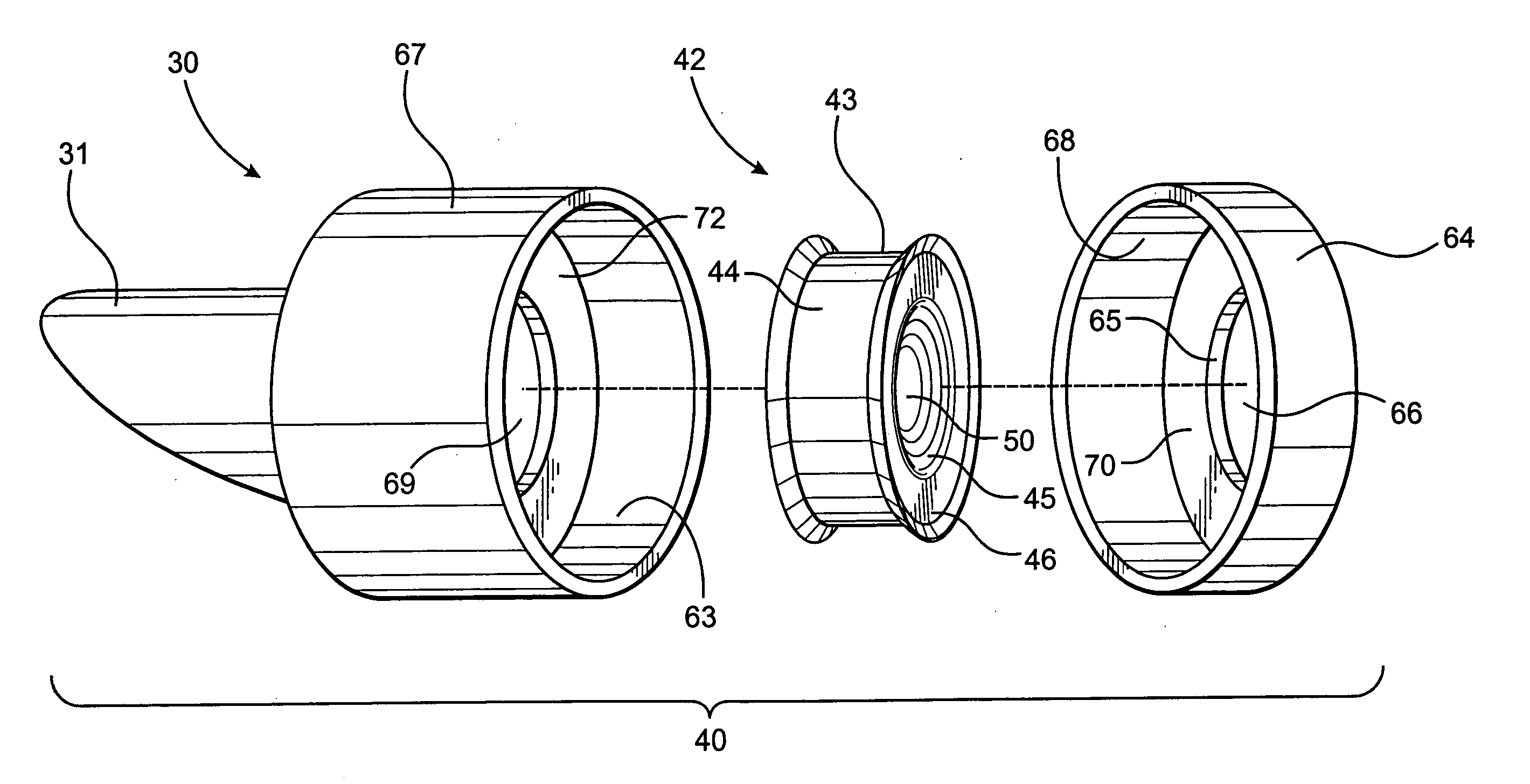 Floating seal assembly for a trocar