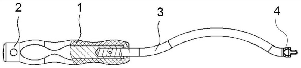 Eccentric femoral stem impactor