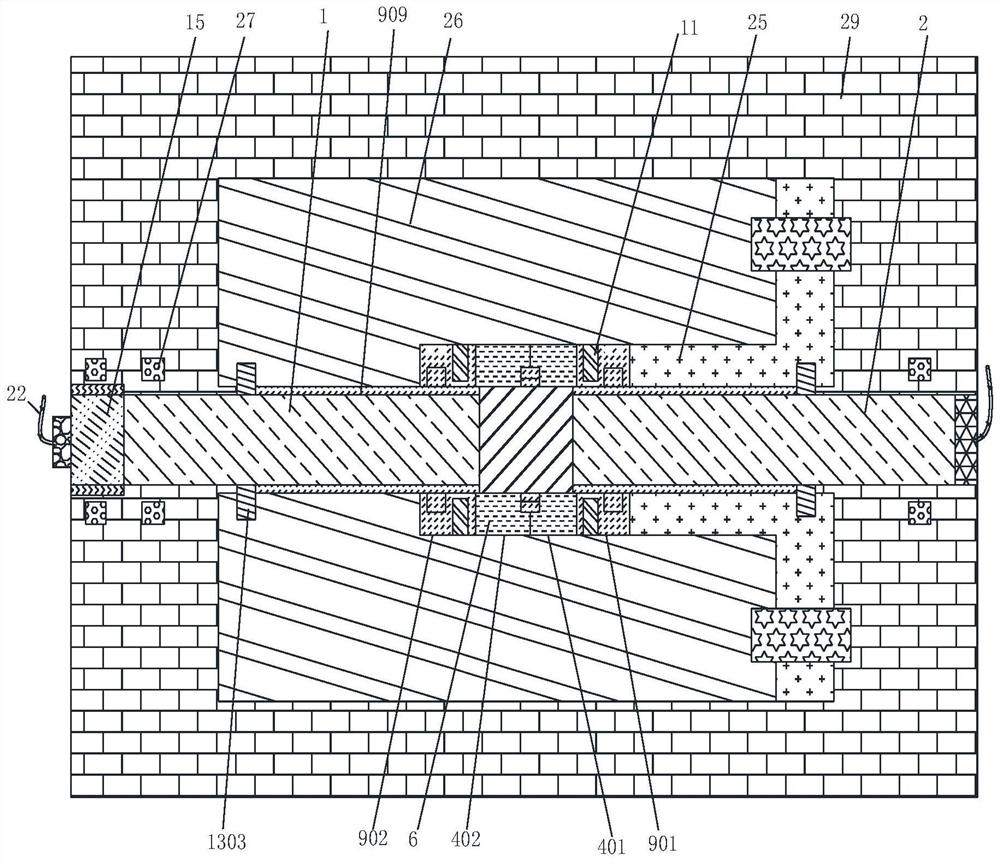 Low temperature-seepage coupling dynamic impact compression experiment device for frozen rock-soil body