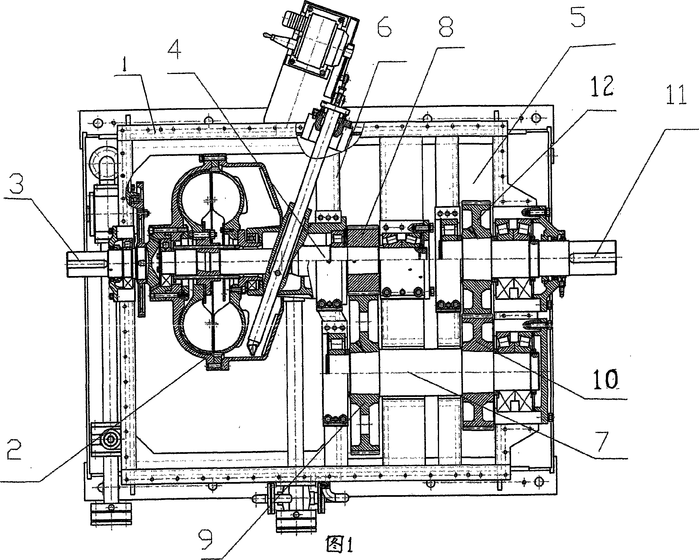 Hydraulic speed governing positive wagon