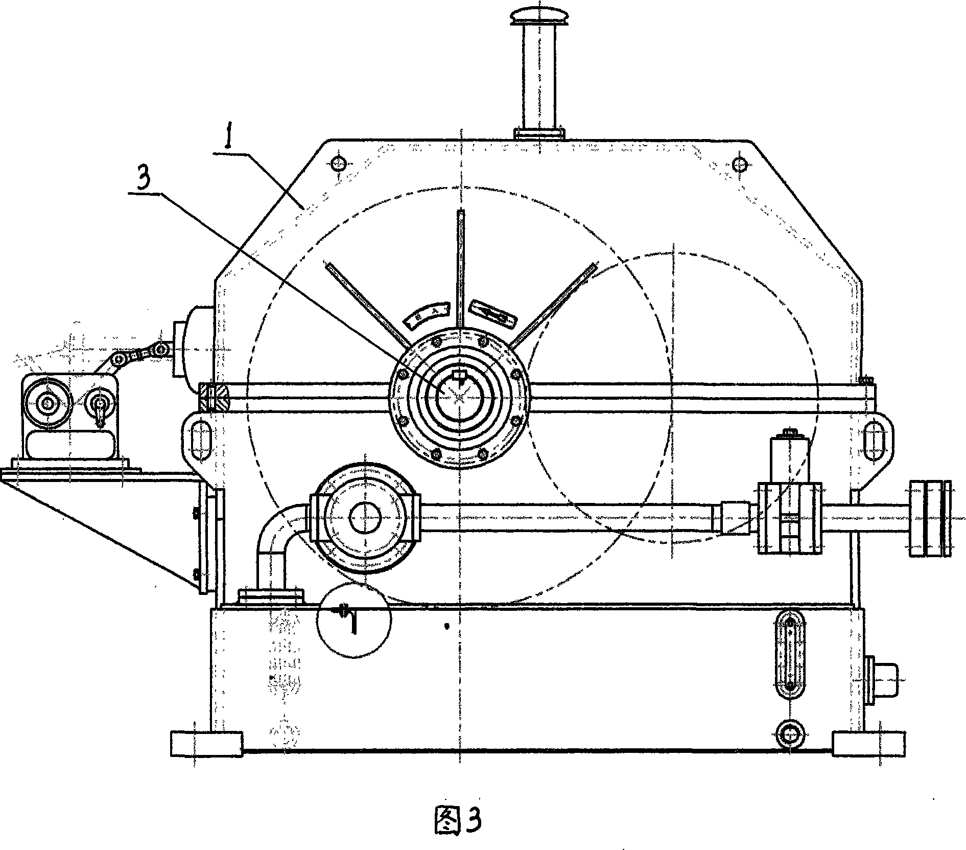 Hydraulic speed governing positive wagon