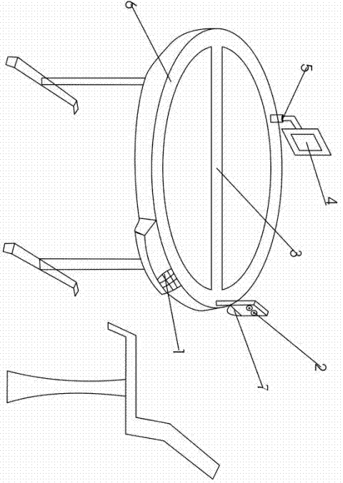 360-degree full-automatic therapeutic apparatus for amblyopia and low myopia