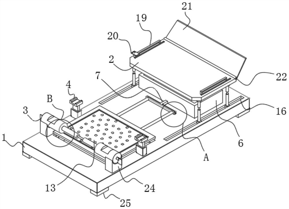 Leg exercising device for traditional chinese medicine rehabilitation department