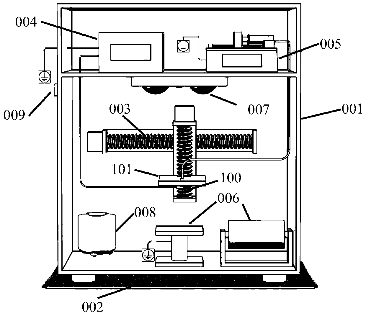 An automatically controlled electrospinning system for large-area nanofibrous membrane preparation