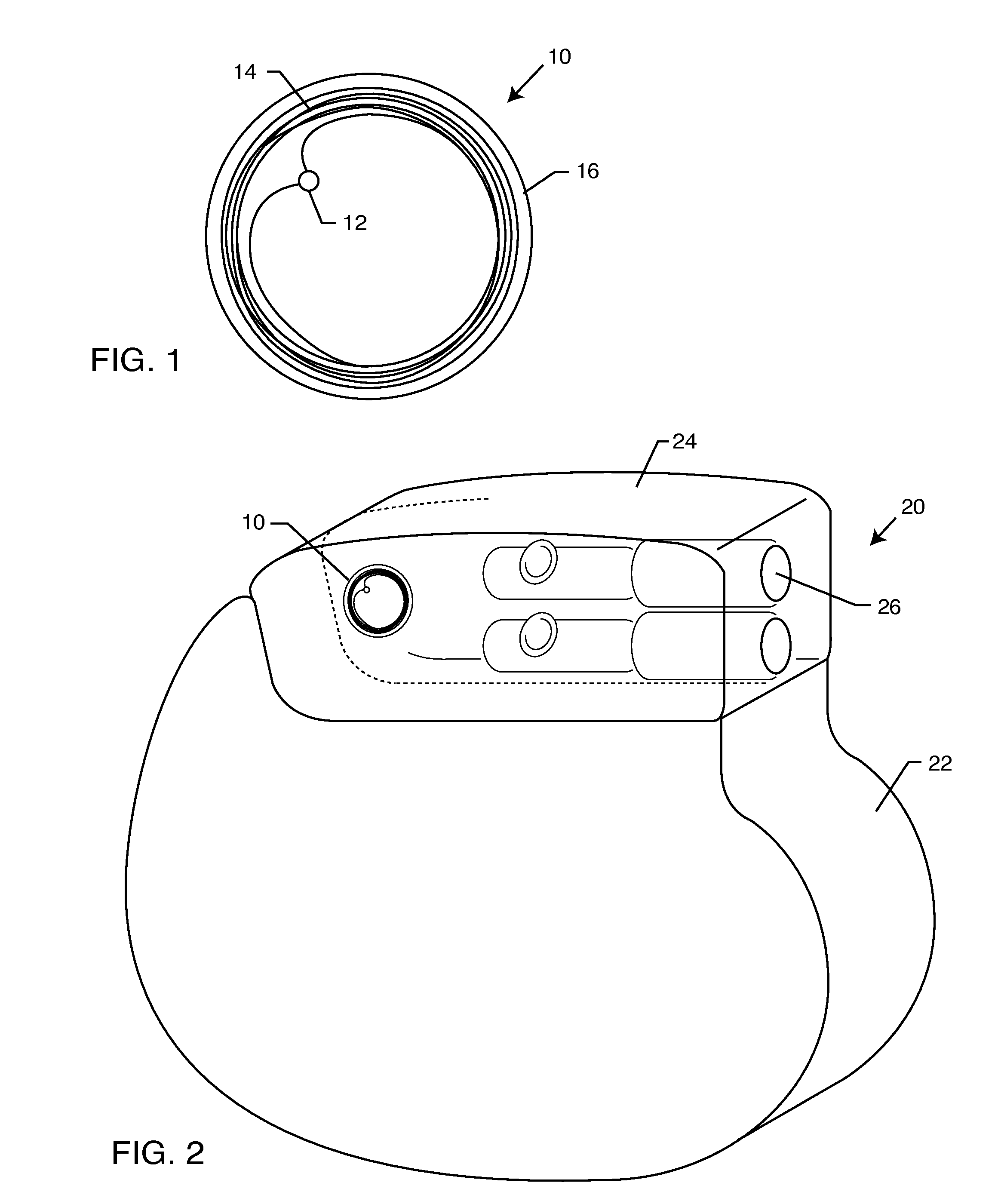 RFID detection and identification system for implantable medical devices