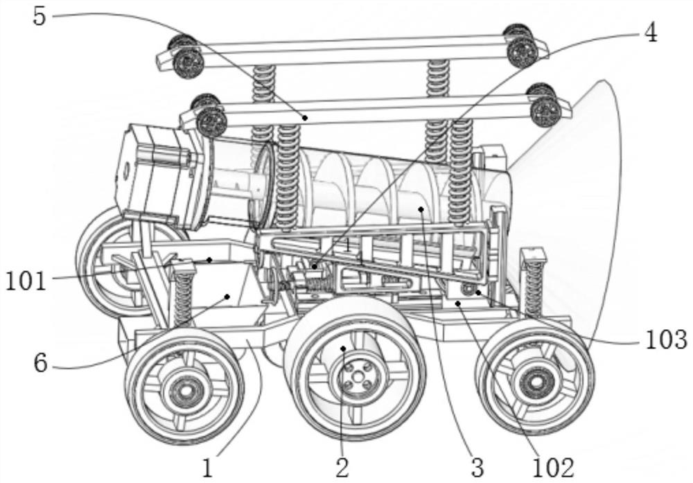 Pipeline desilting device suitable for different diameters