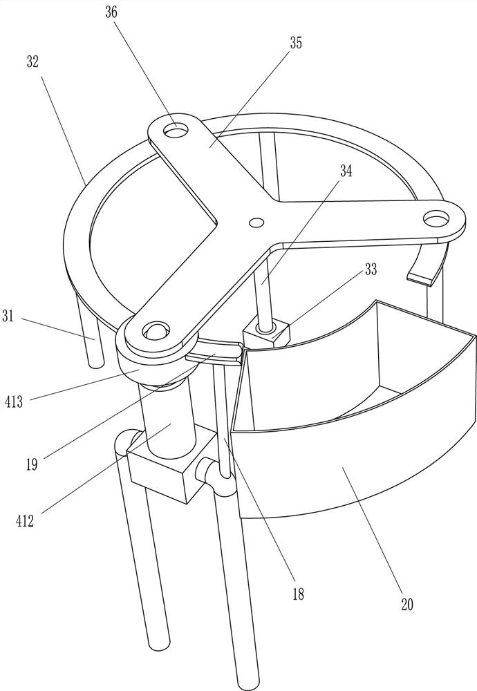 A kind of almond auxiliary shell breaking equipment