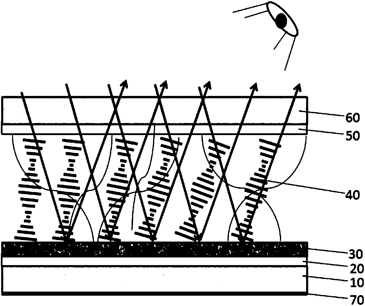 Partial erasing liquid-crystal handwriting board device and forming method thereof