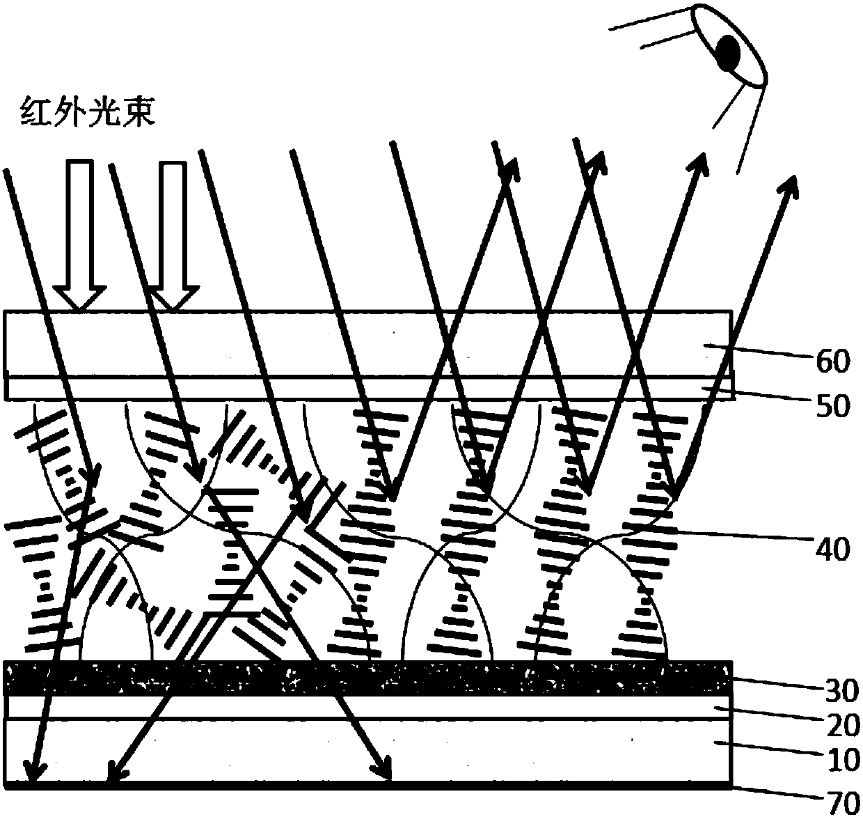 Partial erasing liquid-crystal handwriting board device and forming method thereof