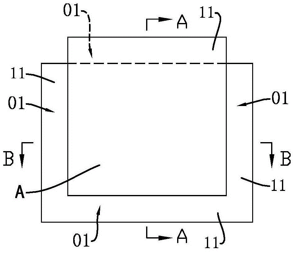 Stepping combed joint type self-joint-staggered flat formwork