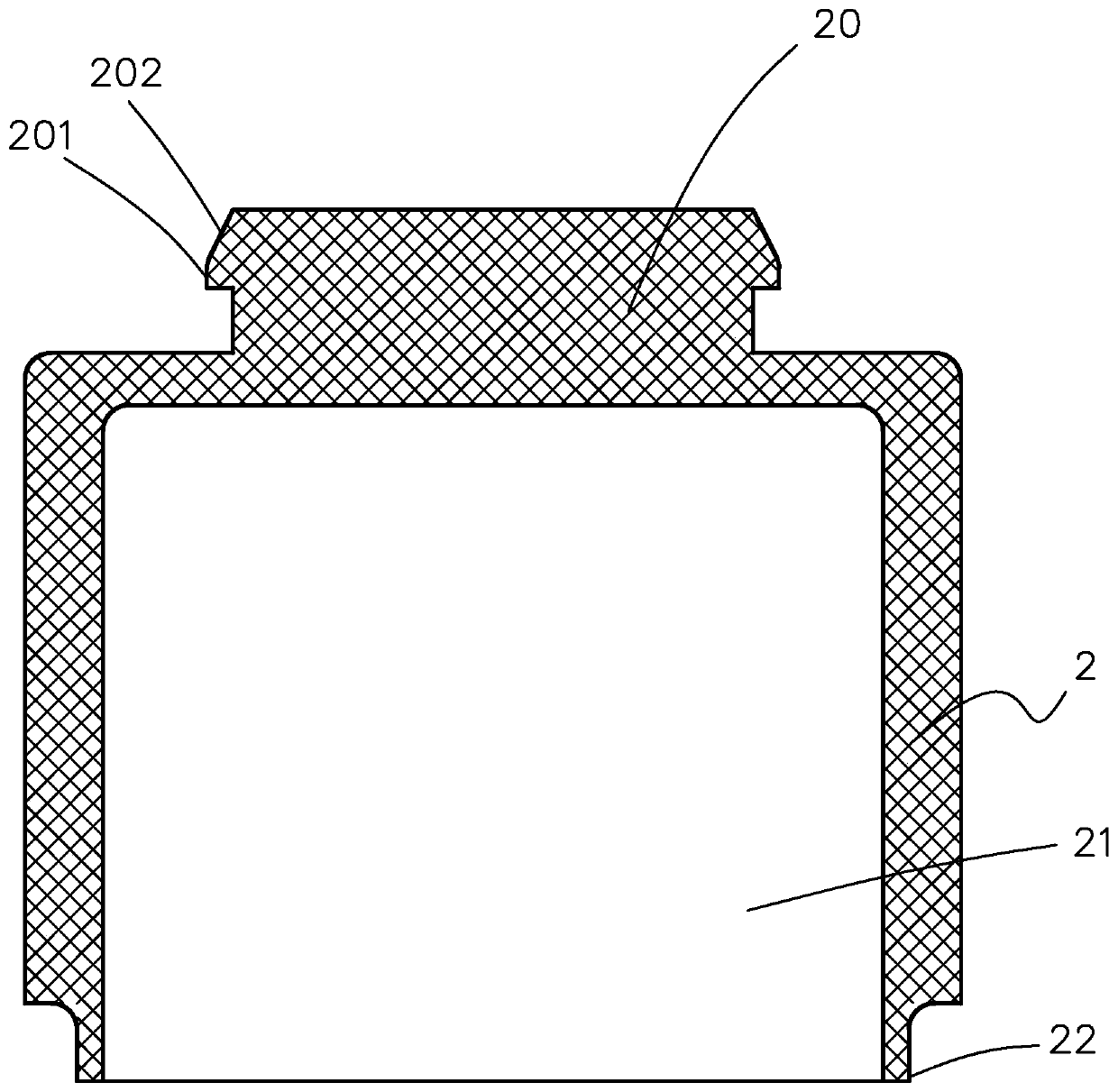 Vibration-isolation foot pad applied to air conditioner compressor