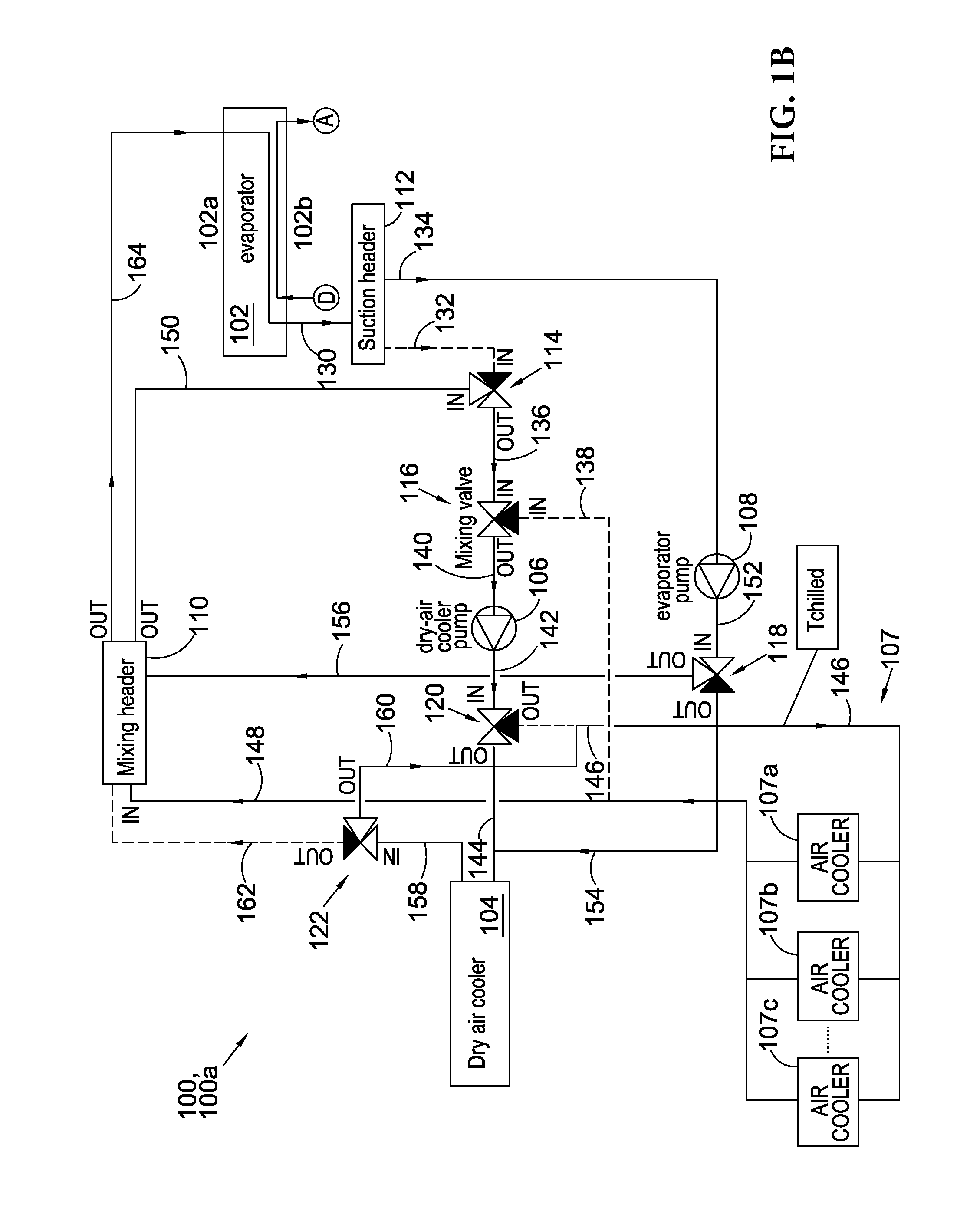 Combined heating and cooling systems