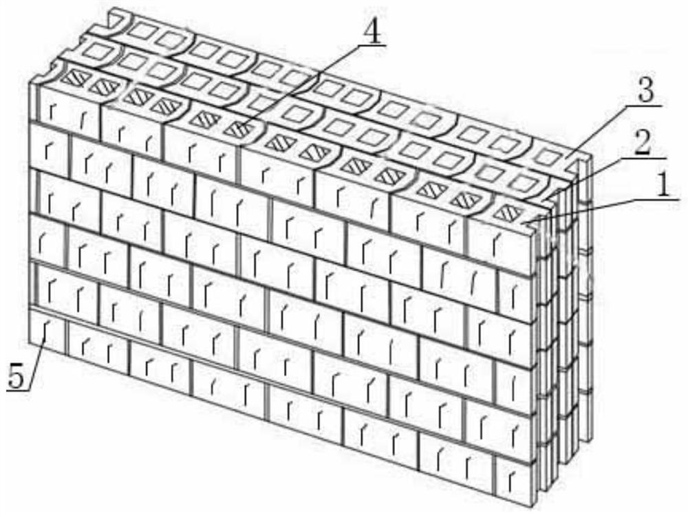 Heat-storage and heat-preservation framework type greenhouse wall