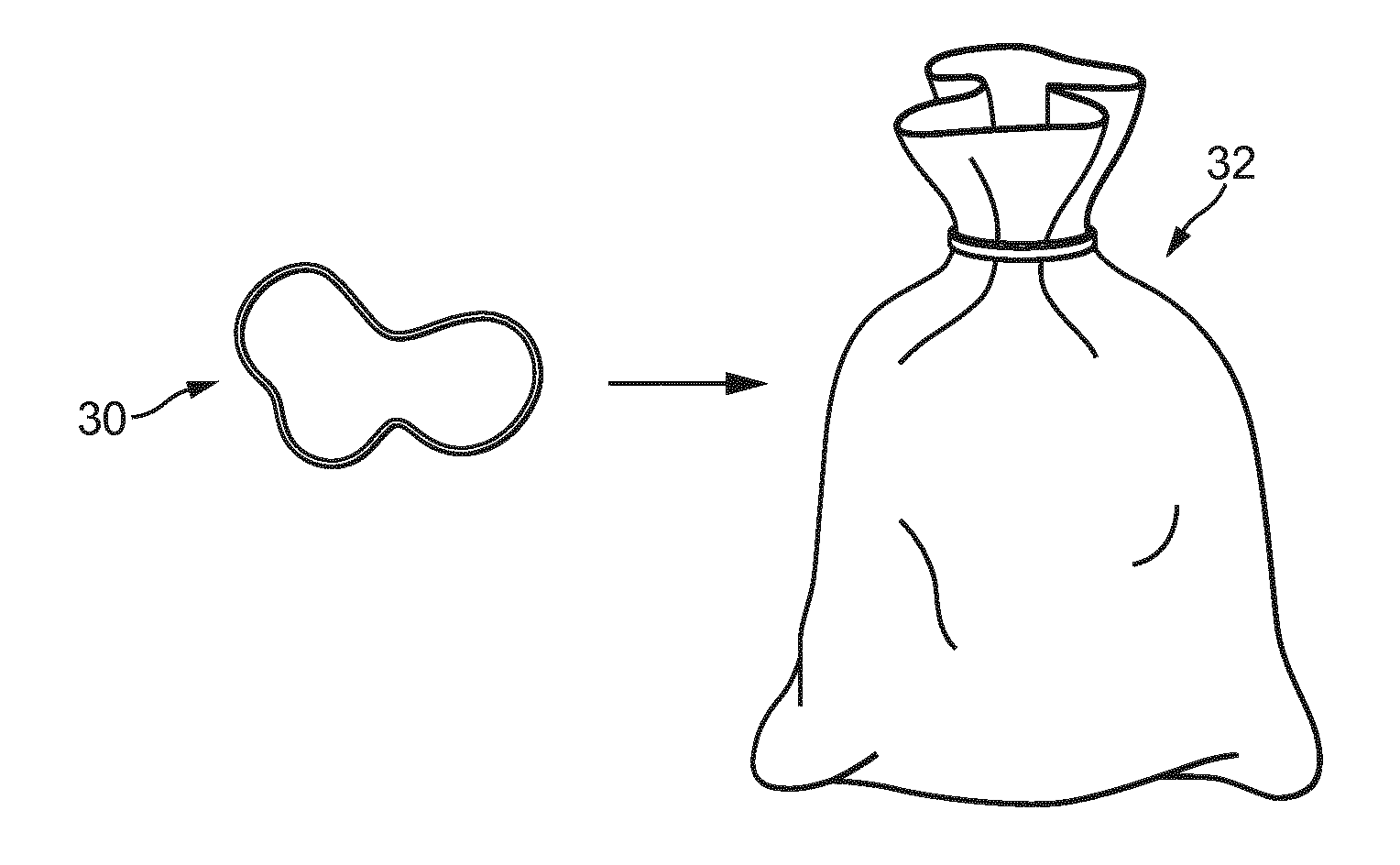 Pressure release closure device and bag for cooking